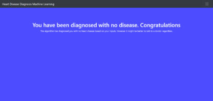 Heart Disease Prediction using Machine Learning Project