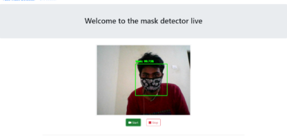 Live Face Mask Detection Project in Machine Learning