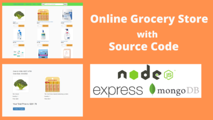 Online Grocery Store mongodb