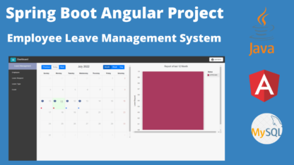 Employee Leave Management Spring Boot Mysql Angular Project with Source Code