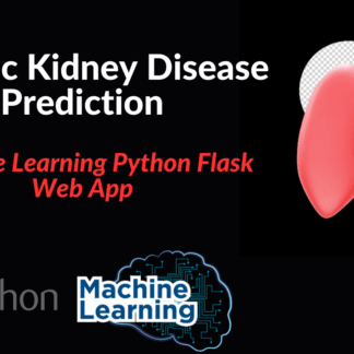 Chronic kidney disease prediction machine learning web app